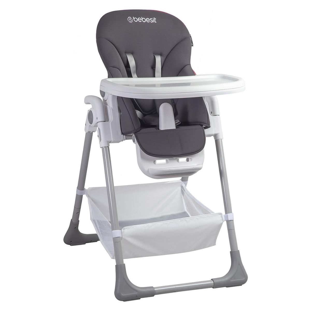 BEBESIT - Silla de Comer Desmontable Snack LX Gris Bebesit