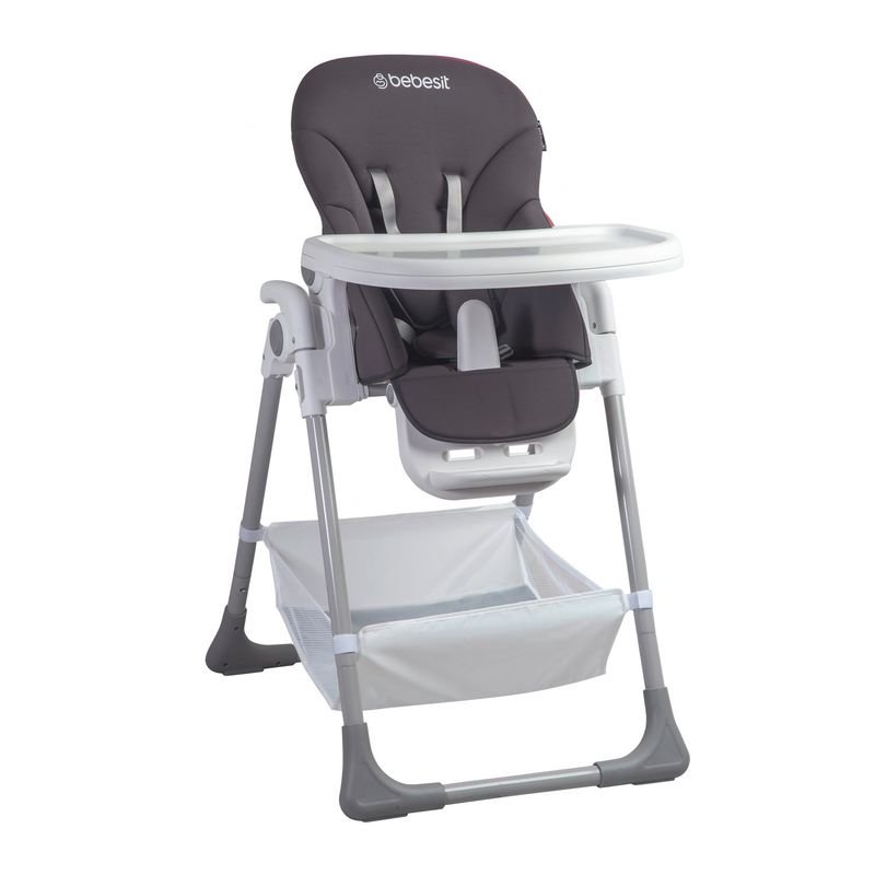 BEBESIT - Silla de Comer Desmontable Snack LX Gris Bebesit