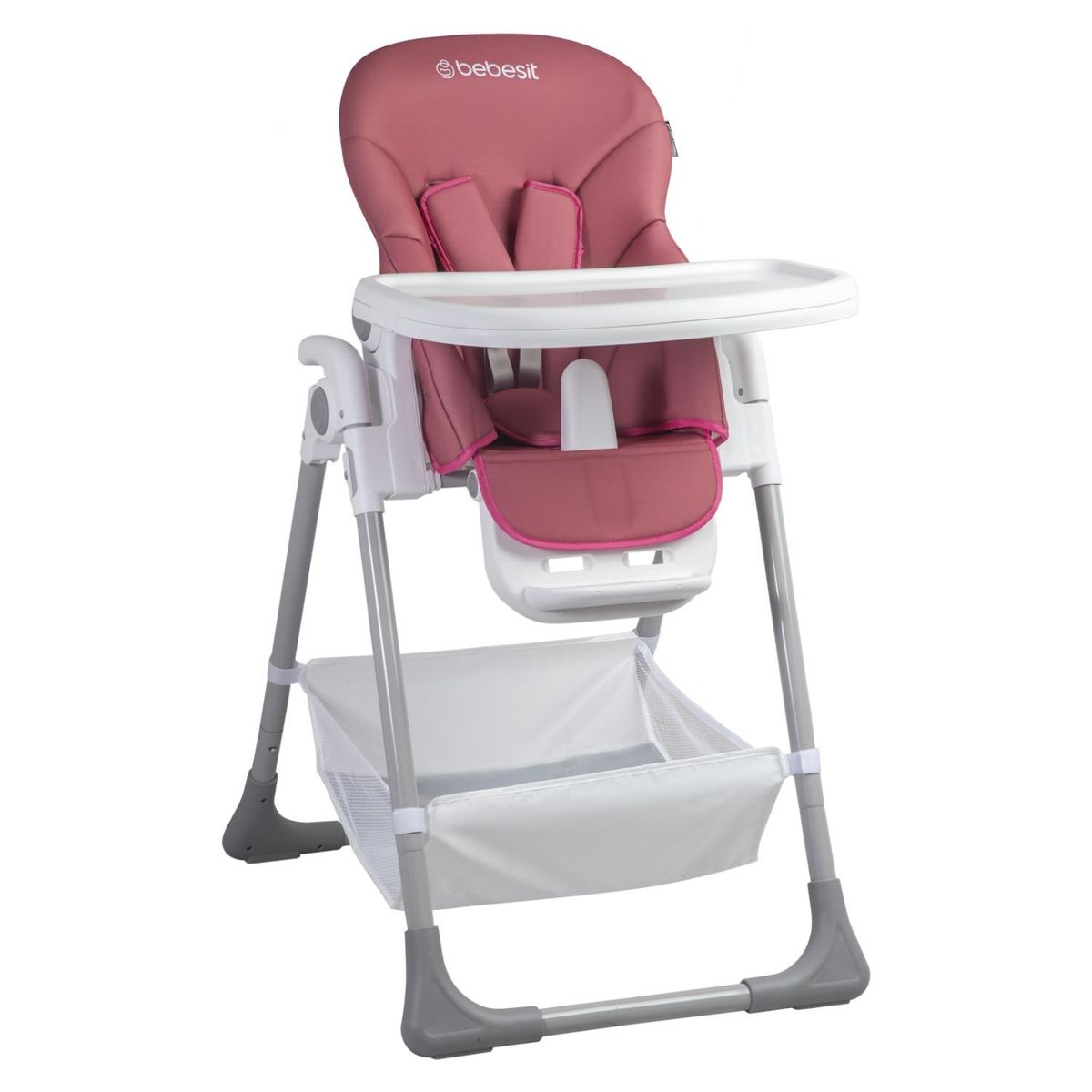 BEBESIT - Silla de Comer Desmontable Snack LX Rosada Bebesit