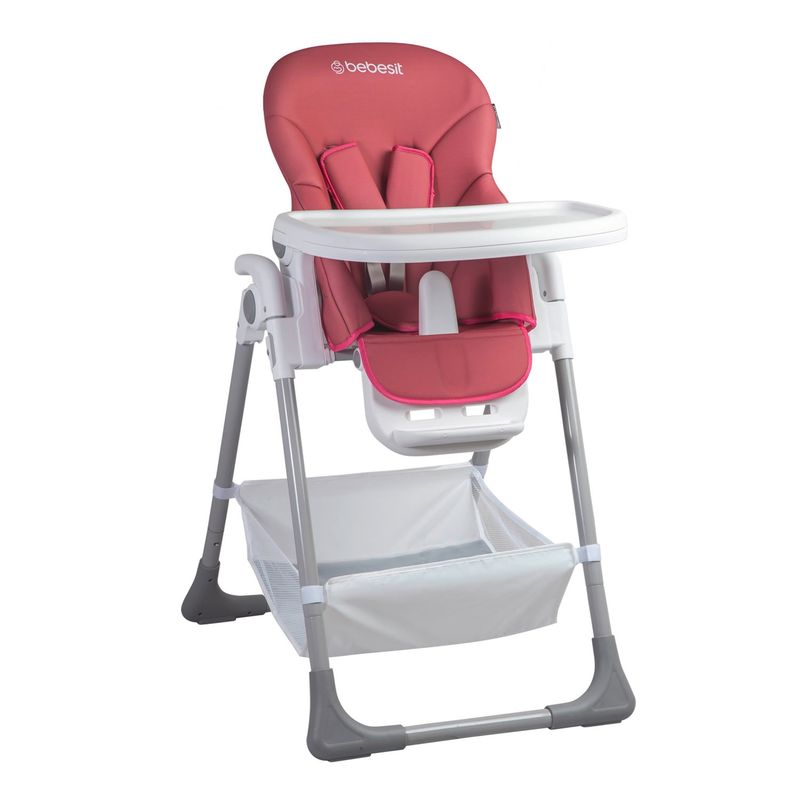 BEBESIT - Silla de Comer Desmontable Snack LX Rosada Bebesit