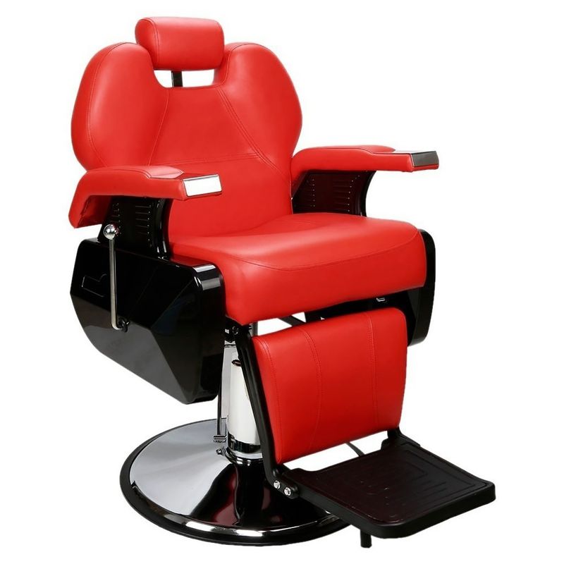 NANOFORT - Sillon Peluqueria Barberia  Salon Belleza Rojo