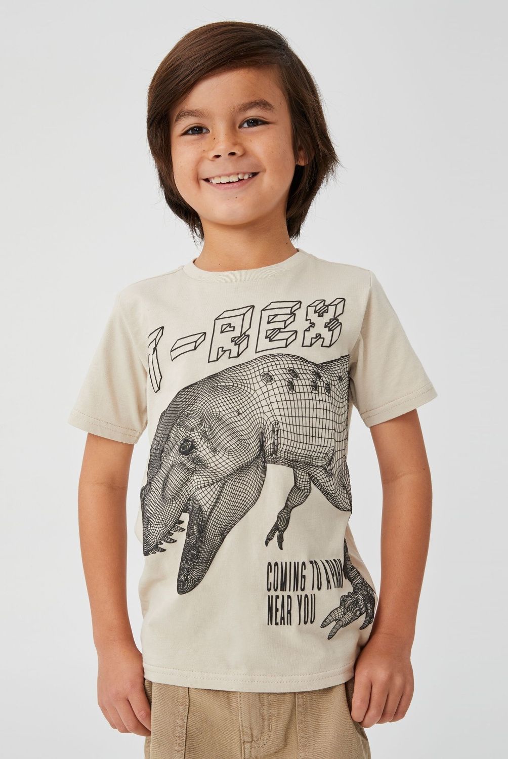 COTTON ON - Polera Algodon Estampada Niño Cotton On
