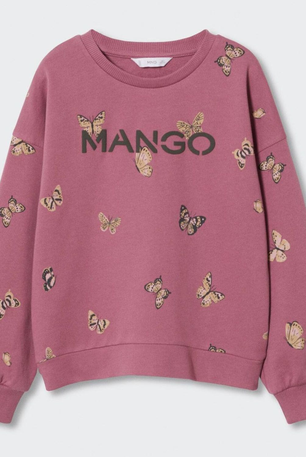 MANGO KIDS - Polerón Logo Niña Mango Kids