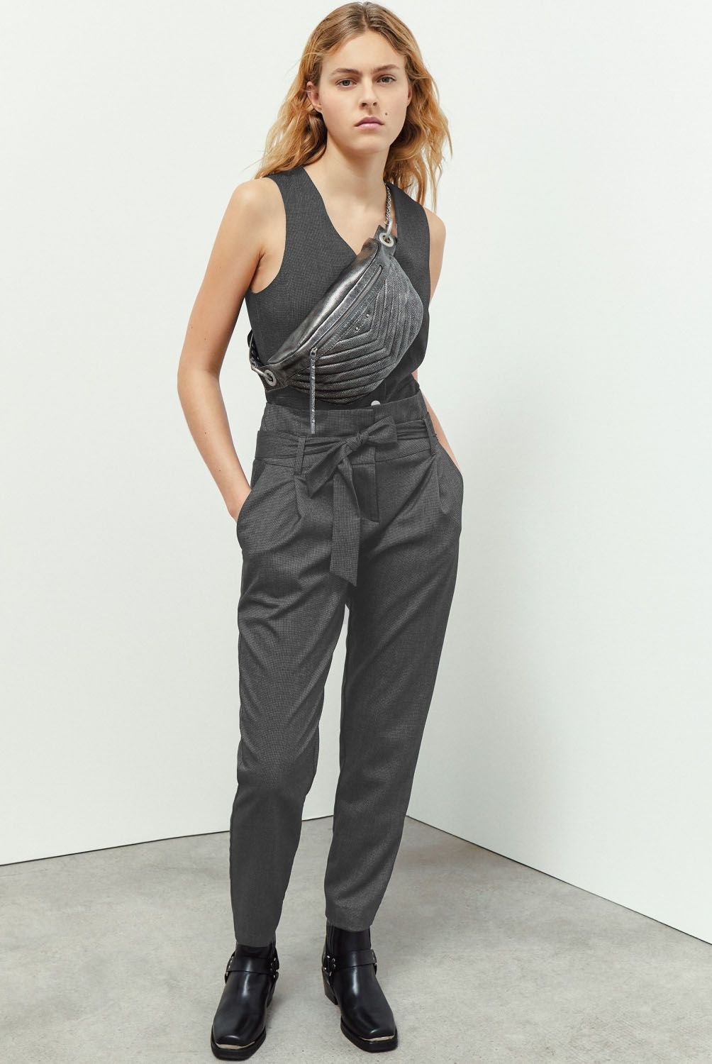 IKKS - Ikks Pantalon Paperb Mujer