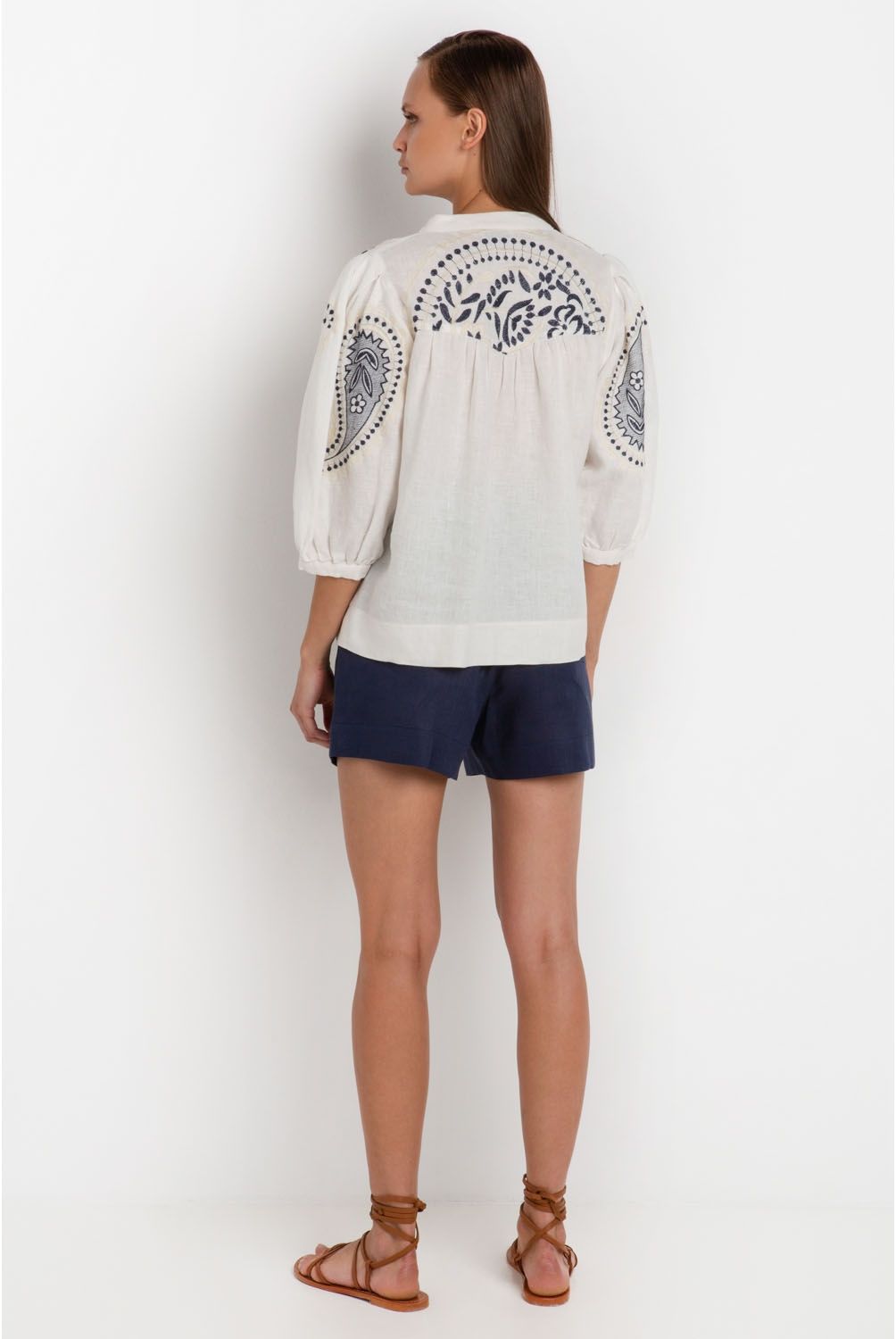 GREEK ARCHAIC KORI - Blusa Mujer Greek Archaic Kori