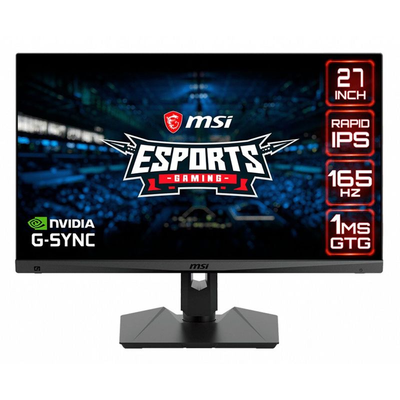 MSI - Monitor Gamer Msi Optix Mag274Qrf 27 Wqhd 165Hz