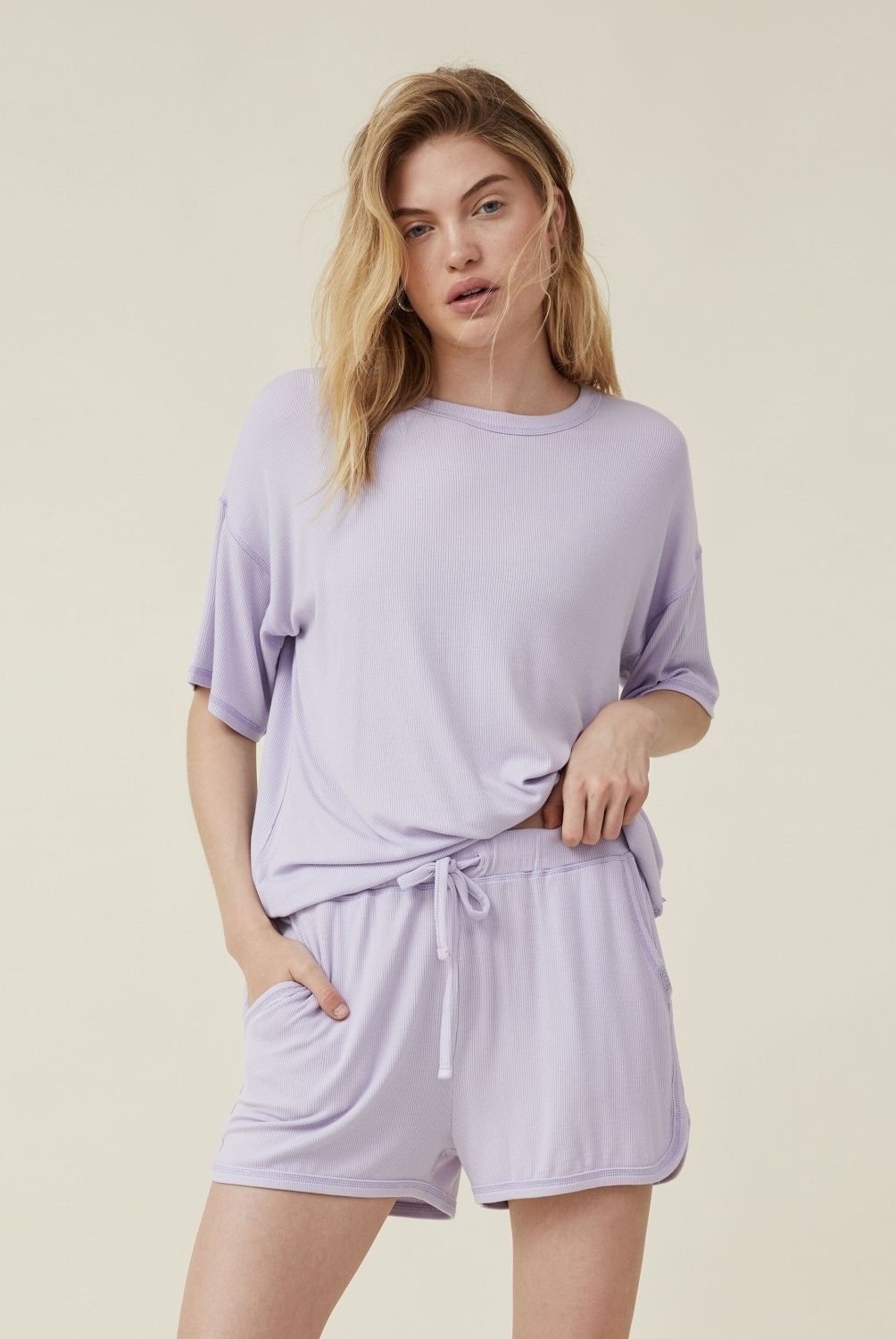 COTTON ON - Short de Pijama -Sleep Recovery Relaxed Mujer Cotton On