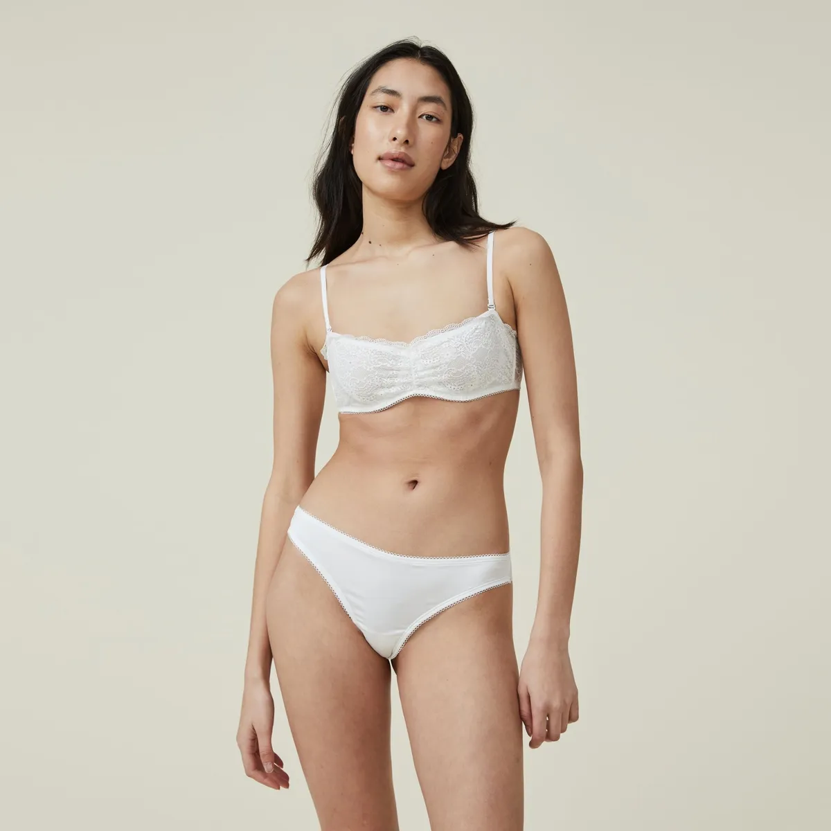 COTTON ON - Calzón - Ultimate Comfort Satin Brasiliano Mujer Cotton On