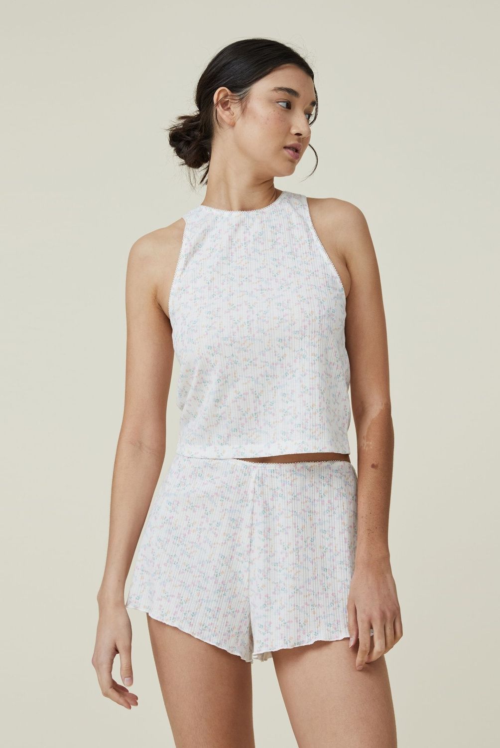 COTTON ON - Polera de Pijama - Tank Mujer Cotton On