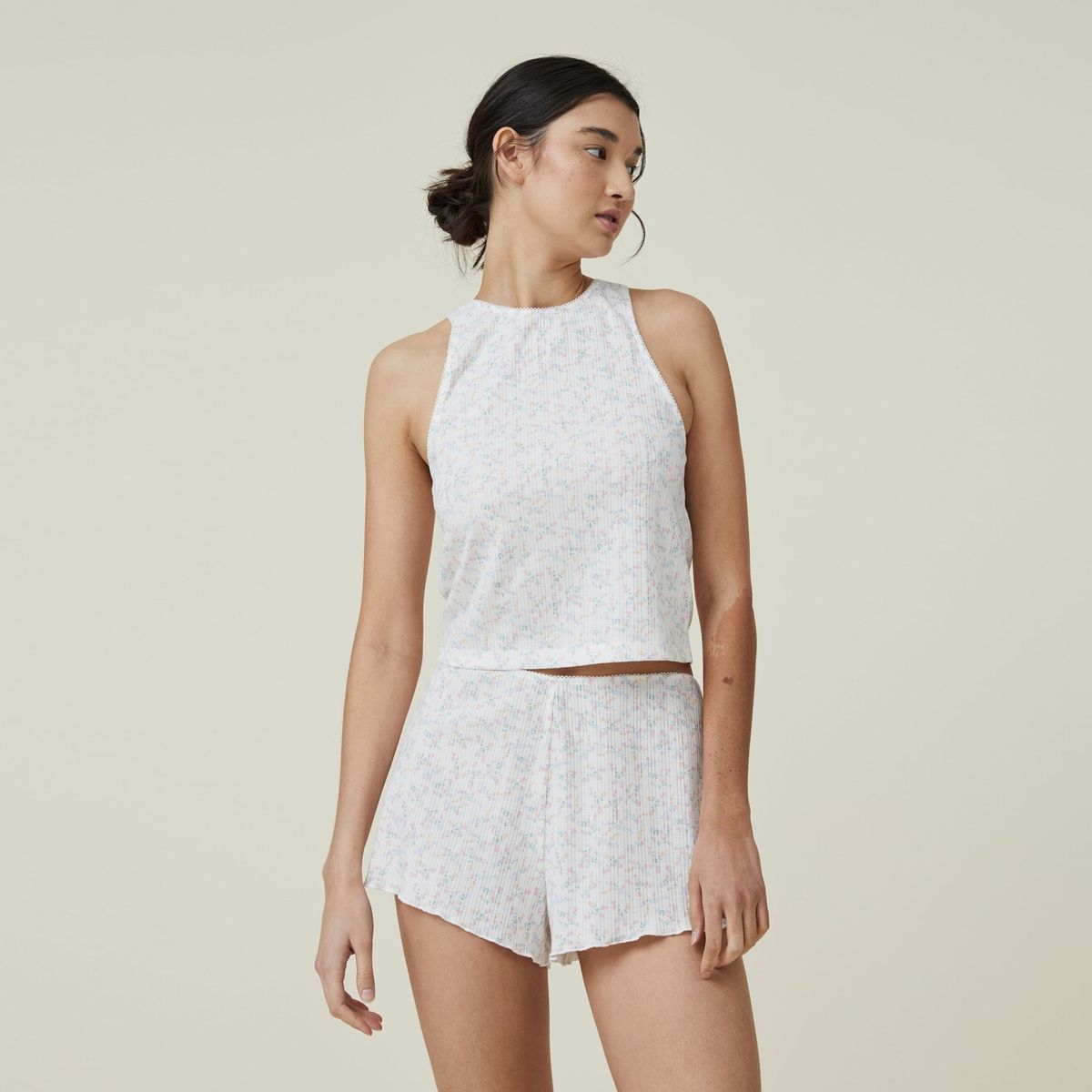 COTTON ON - Polera de Pijama - Tank Mujer Cotton On