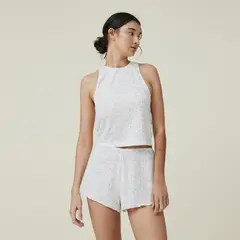 COTTON ON - Polera de Pijama - Tank Mujer