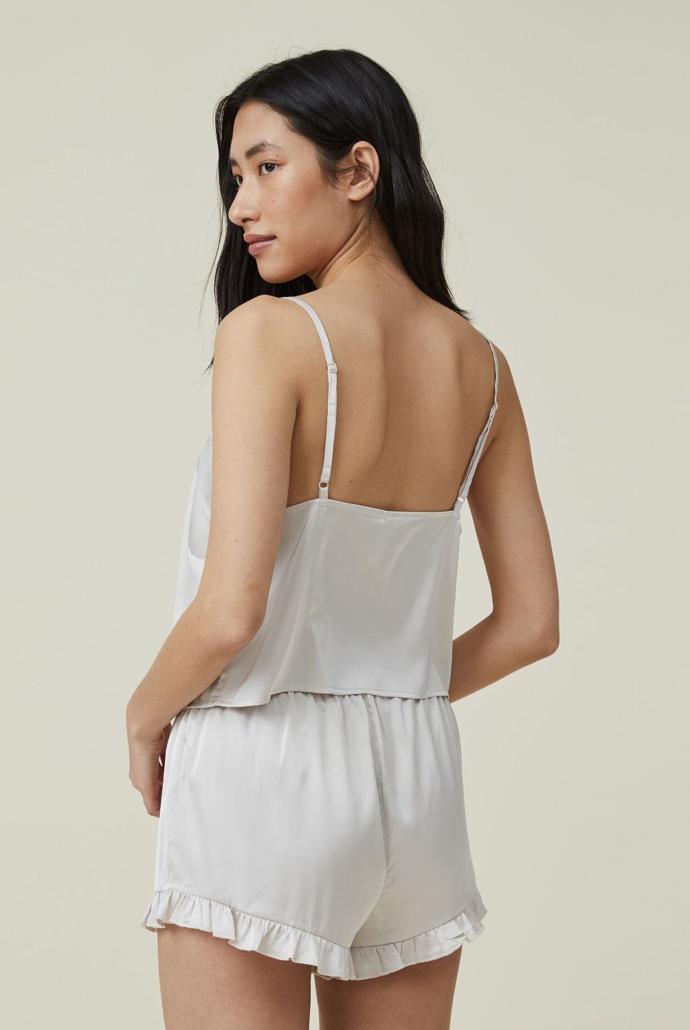 COTTON ON - Set de Pijama Satin - Cami Mujer Cotton On