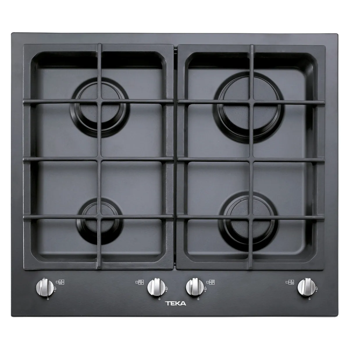 TEKA - Encimera Teka 4Qew 60 4G Ai Al Negra