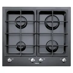 TEKA - Encimera 4Qew 60 4G Ai Al Negra