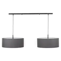 DISEÑO 3 - Lámpara Colg 2 Luces 50 Cm