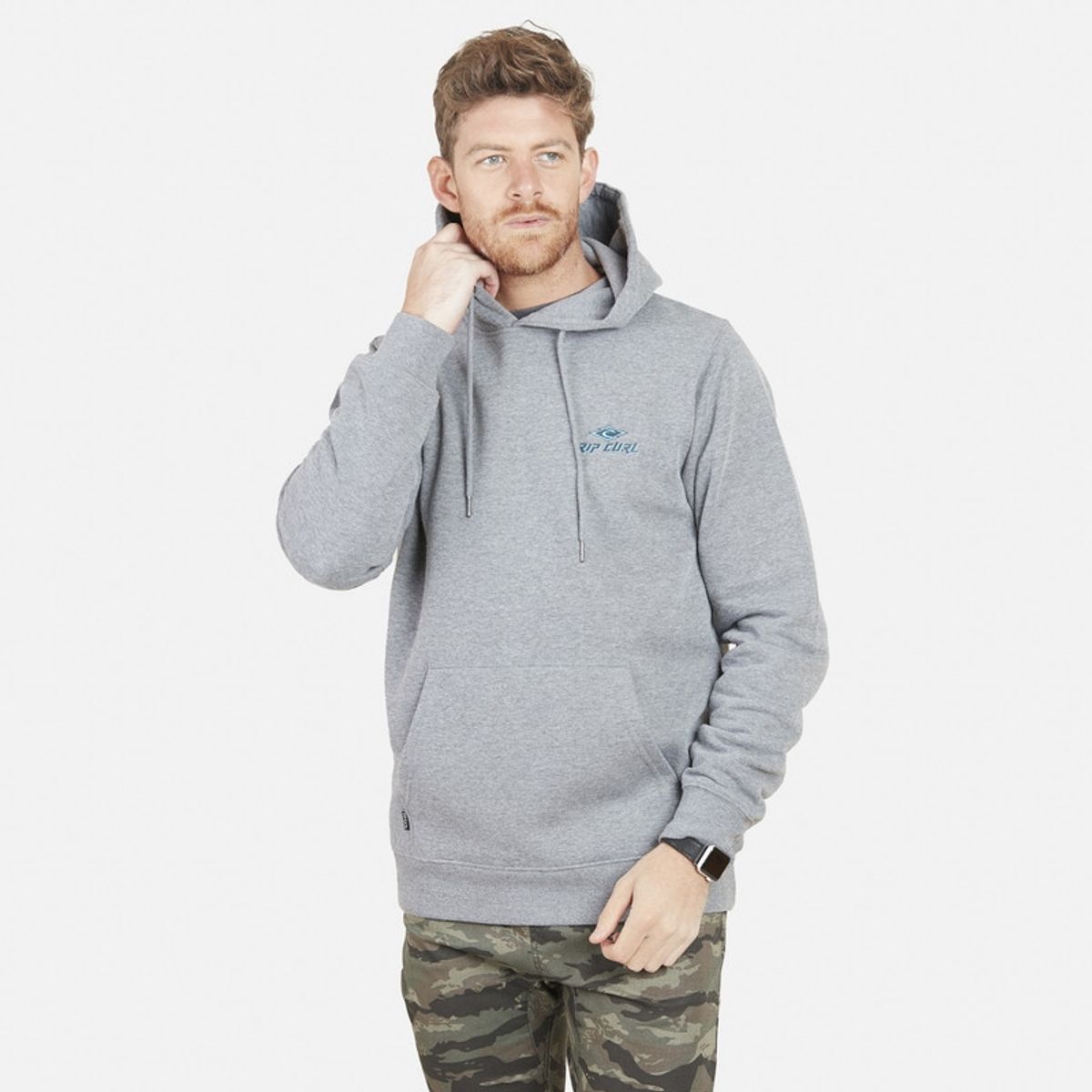 RIP CURL - Poleron Canguro 6O476 Gris