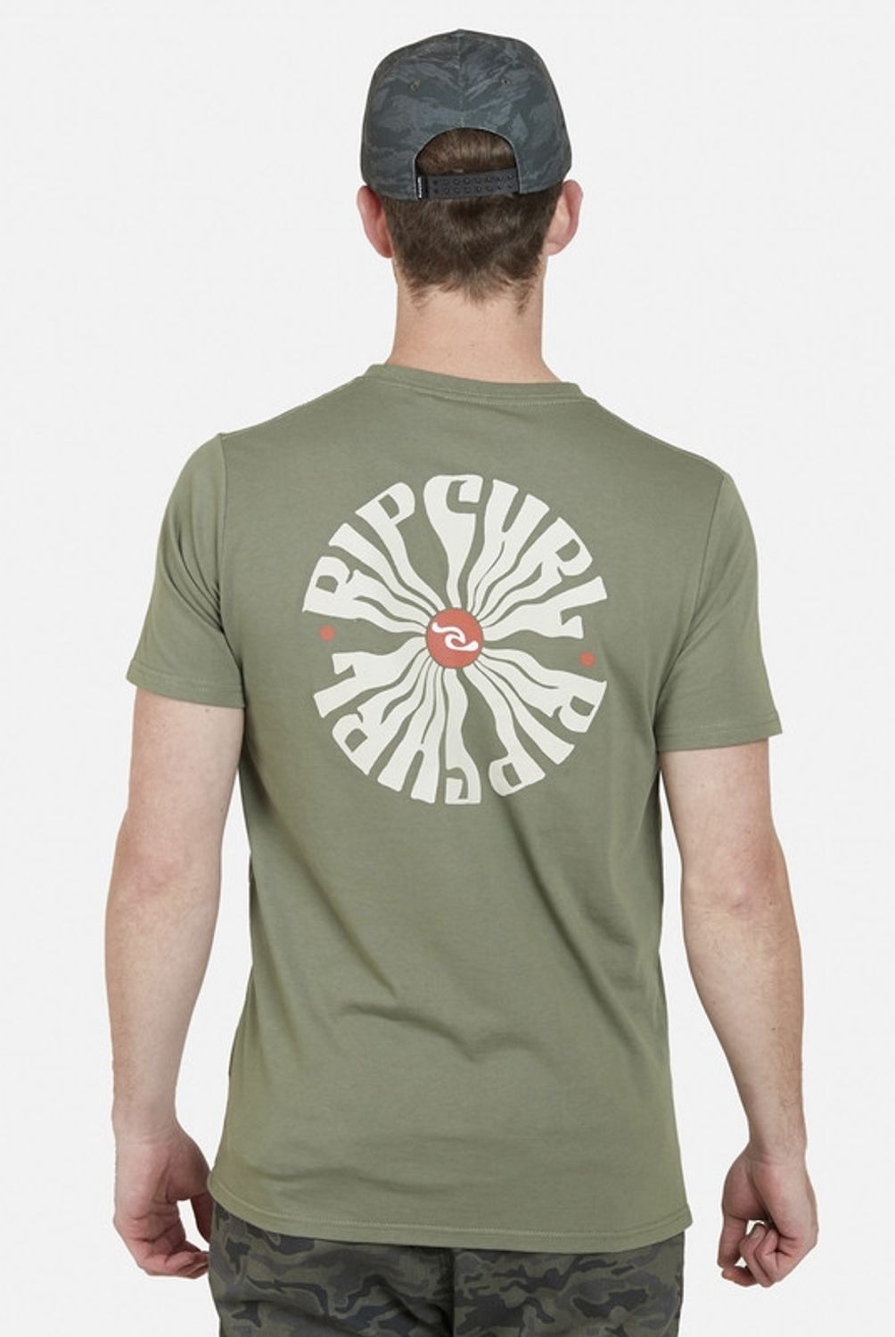 RIP CURL - Polera Manga Corta 6P267 Verde