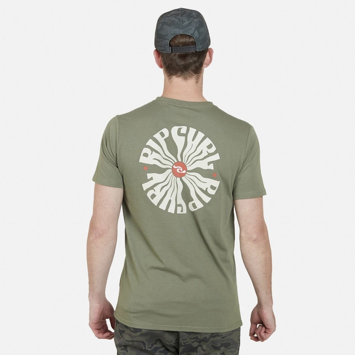 RIP CURL - Polera Manga Corta 6P267 Verde