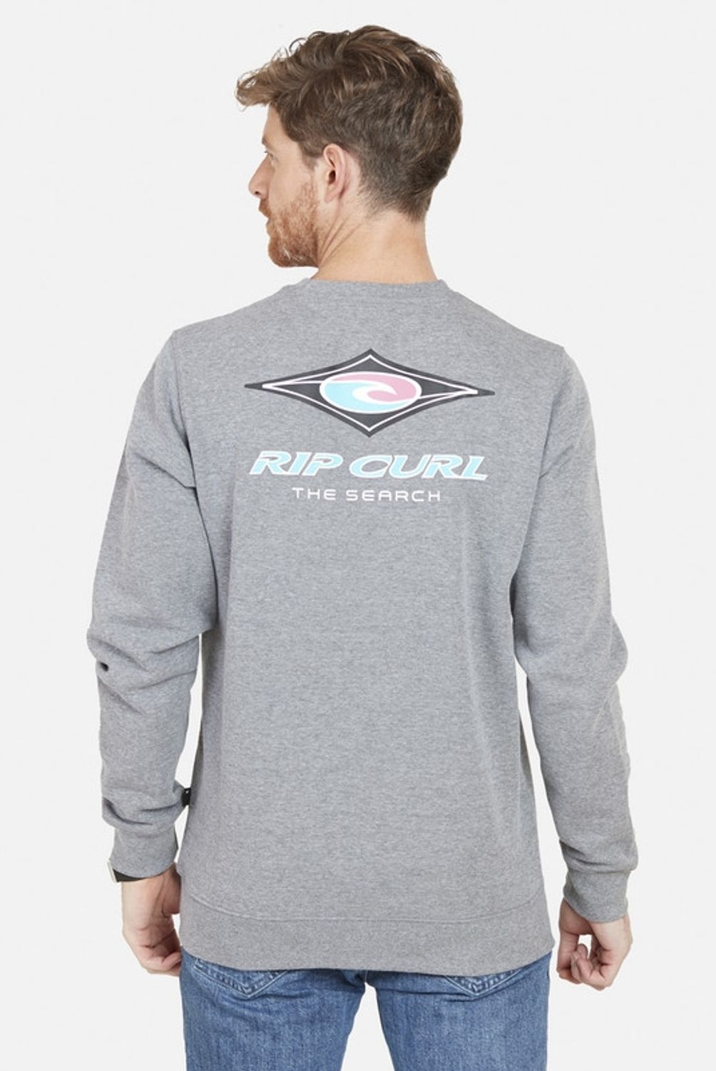 RIP CURL - Polerones Cuello Redondo 6O364 Gris