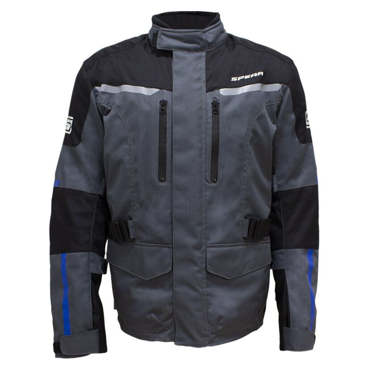 SPEAR - Chaqueta Moto Textíl Spear Hunter Gris