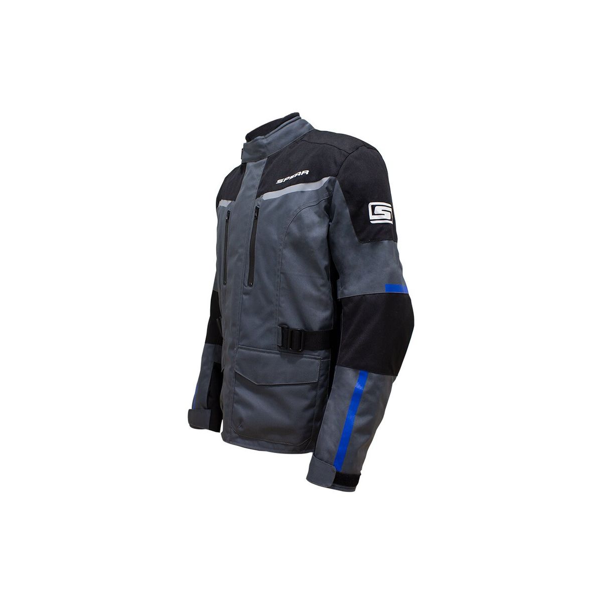 SPEAR - Chaqueta Moto Textíl Spear Hunter Gris