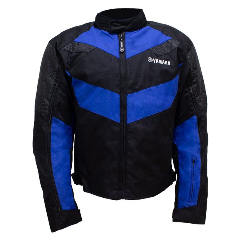 YAMAHA - Chaqueta Moto Textíl Corta Racing Summer Azul