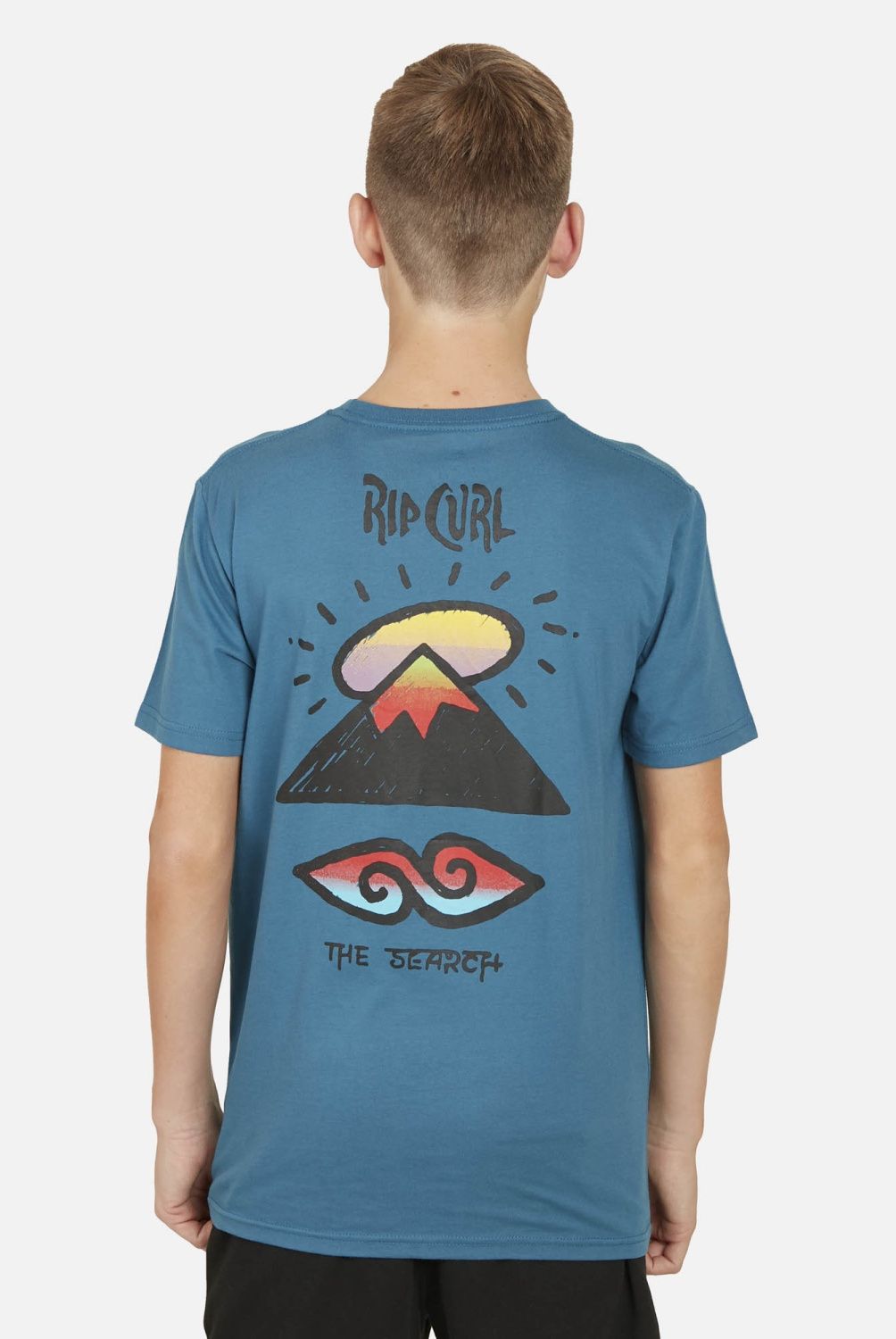 RIP CURL - Rip Curl Polera Manga Corta Algodón Niño
