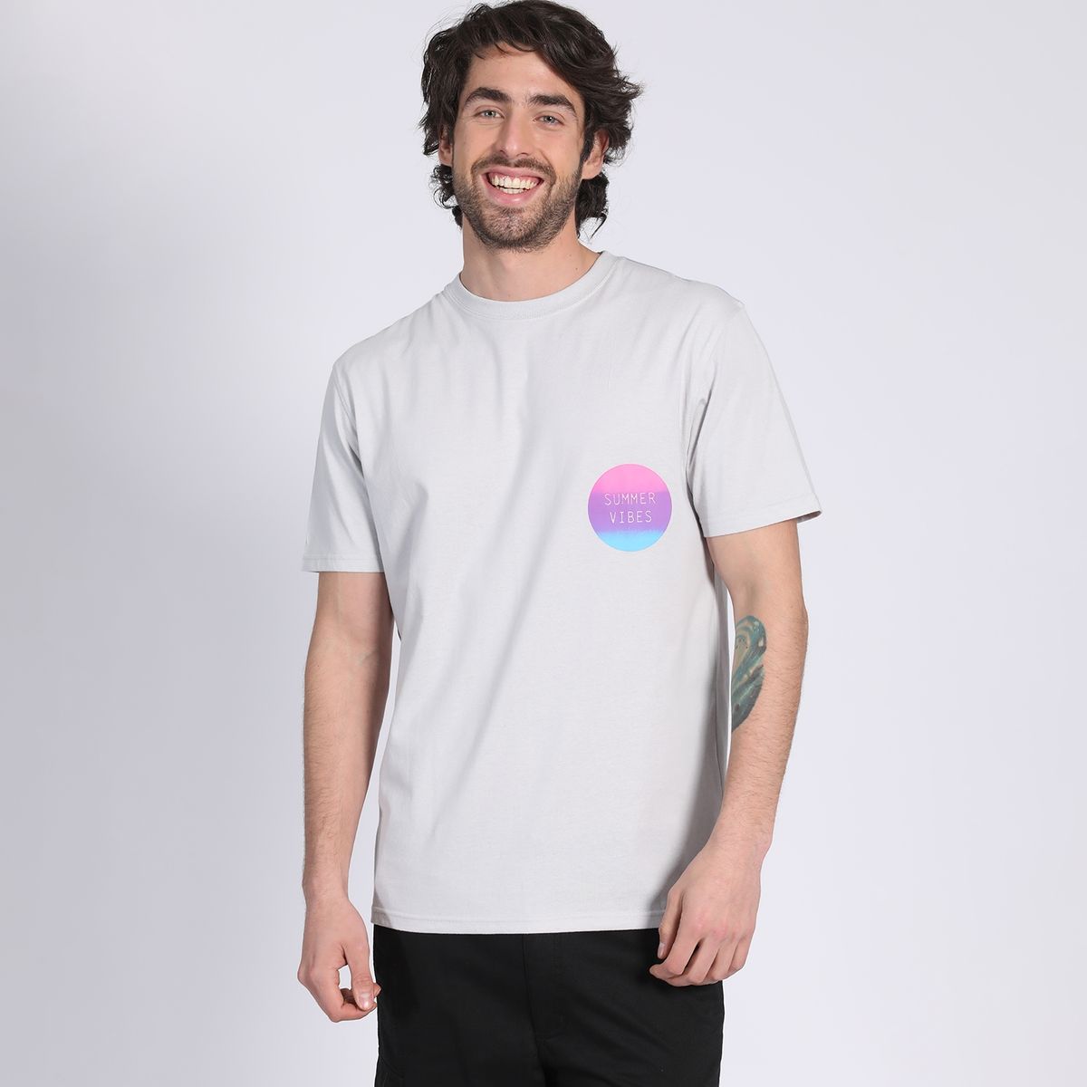 KOTTING - Polera Manga Corta Jersey Estampada