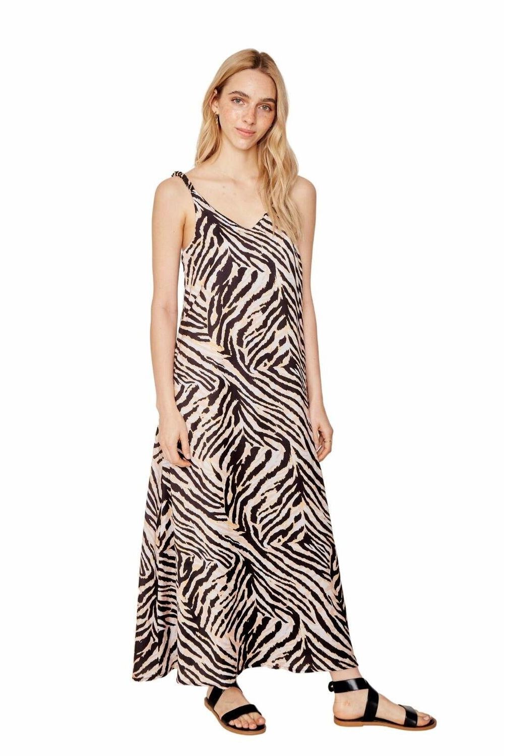JACINTA TIENDA - Vestido Amy Tiger Print