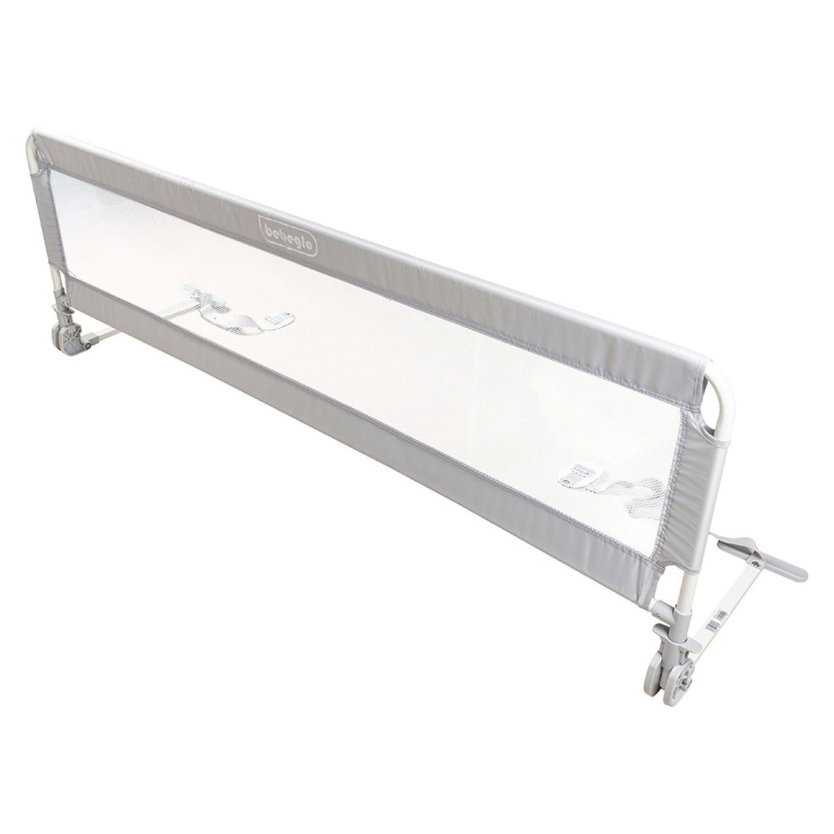 BEBEGLO - Baranda De Cama Box Spring Gris Bebeglo
