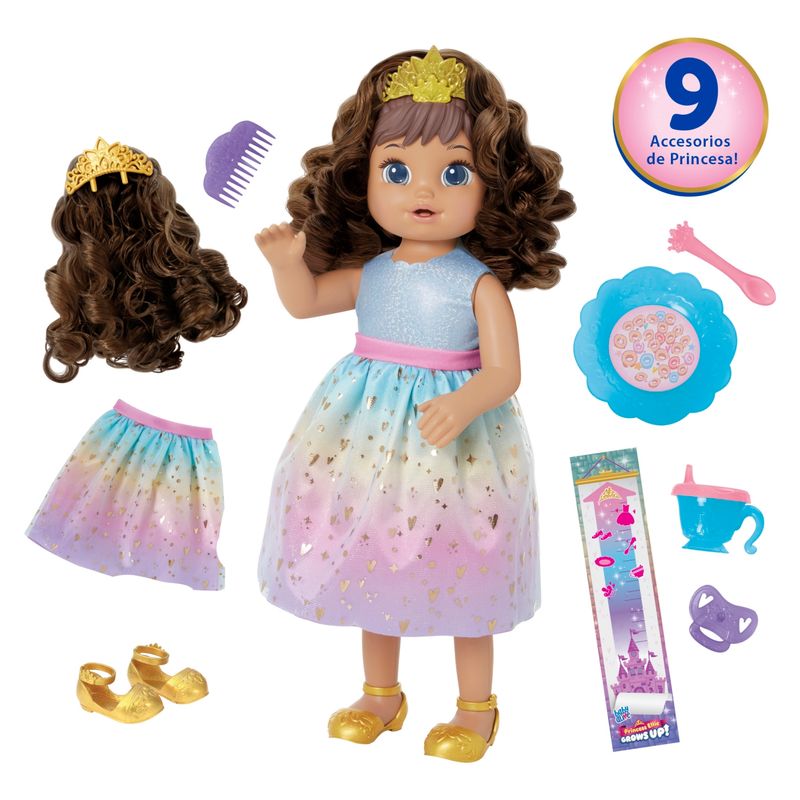 BABY ALIVE - Muñeca Princesa Ellie Grows Up Baby Alive