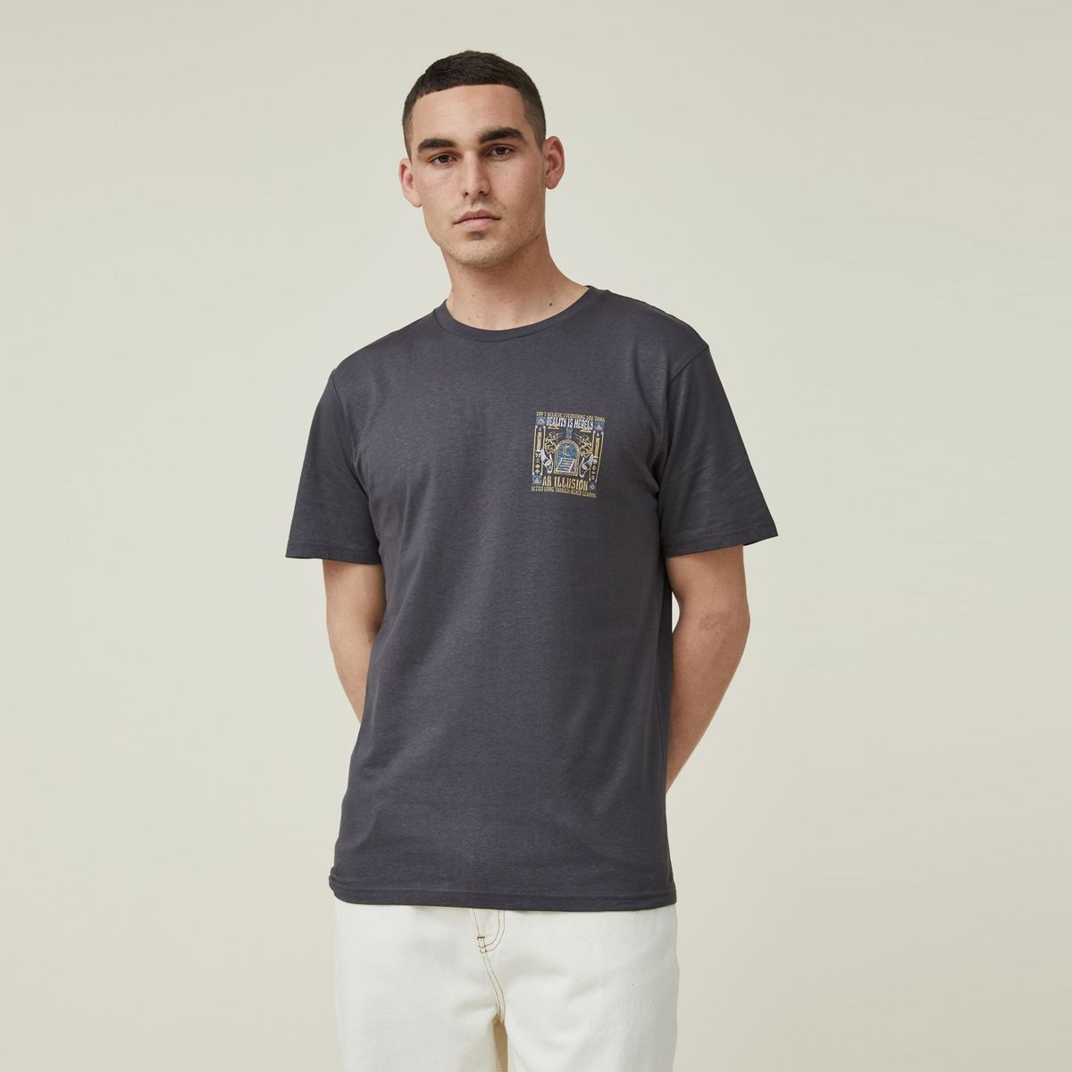 COTTON ON - Polera Manga Corta Hombre Cotton On