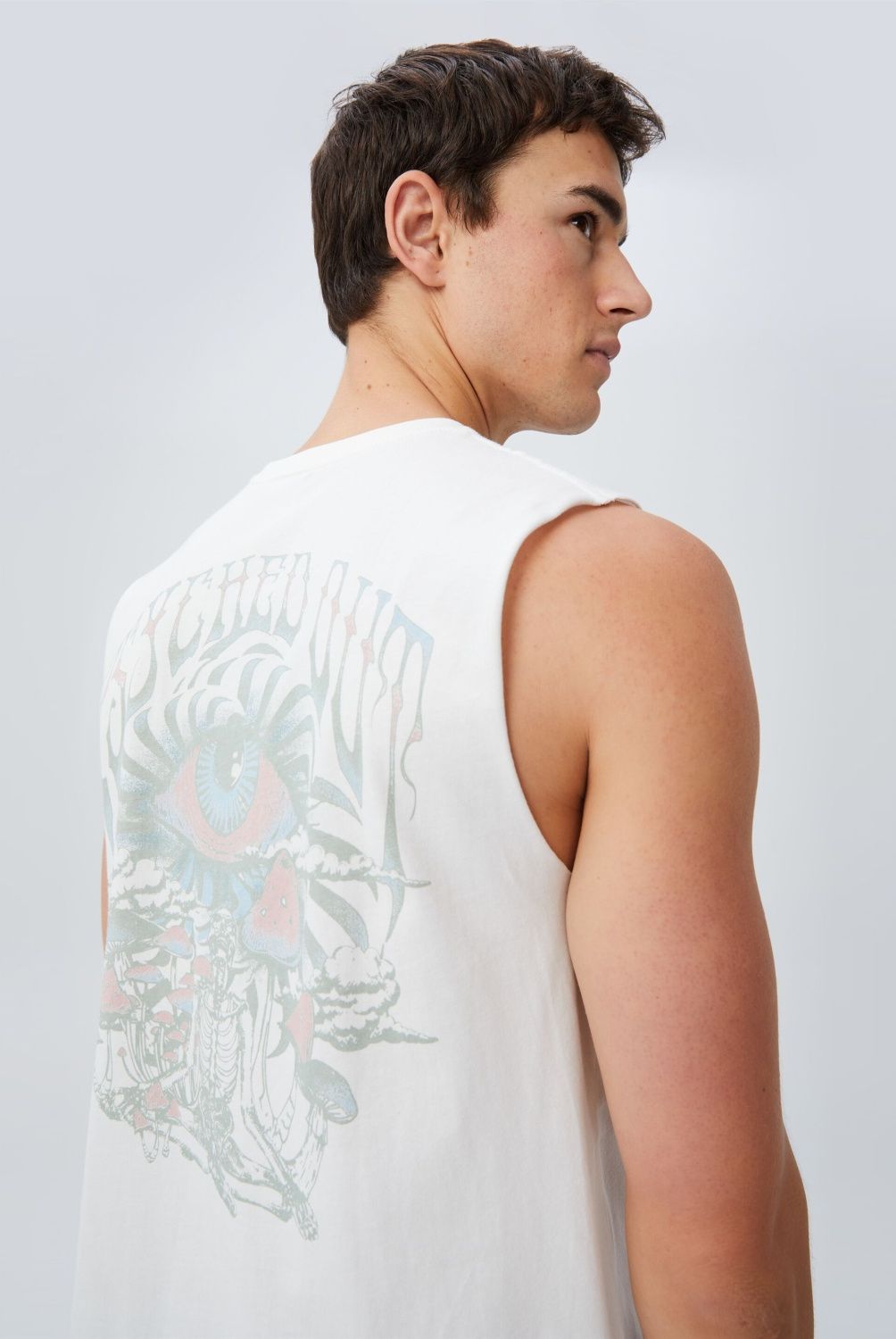COTTON ON - Polera sin Mangas Hombre Cotton On