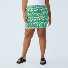 COTTON ON - Falda Mini Curve Mujer
