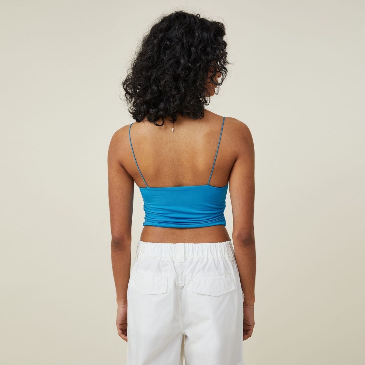 COTTON ON - Crop Top Tirantes Mujer Cotton On