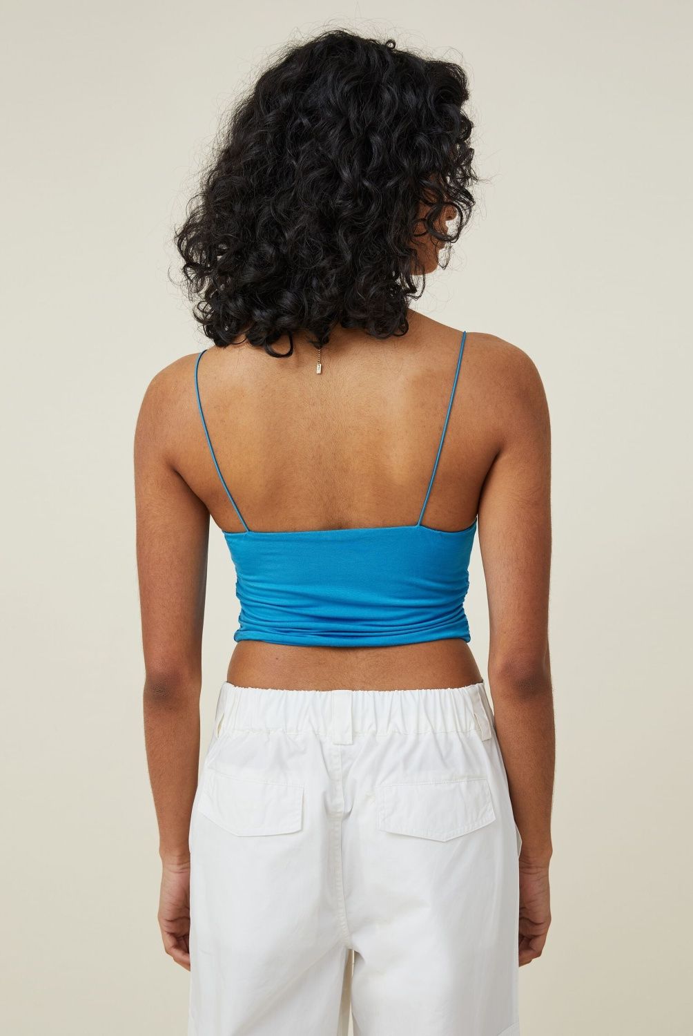 COTTON ON - Crop Top Tirantes Mujer Cotton On