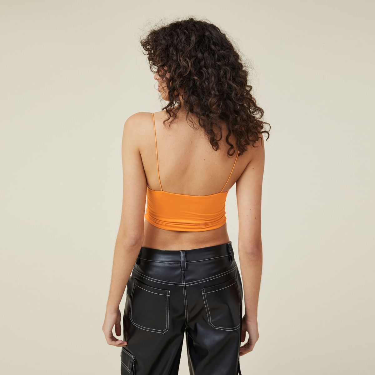 COTTON ON - Crop Top Tirantes Mujer Cotton On