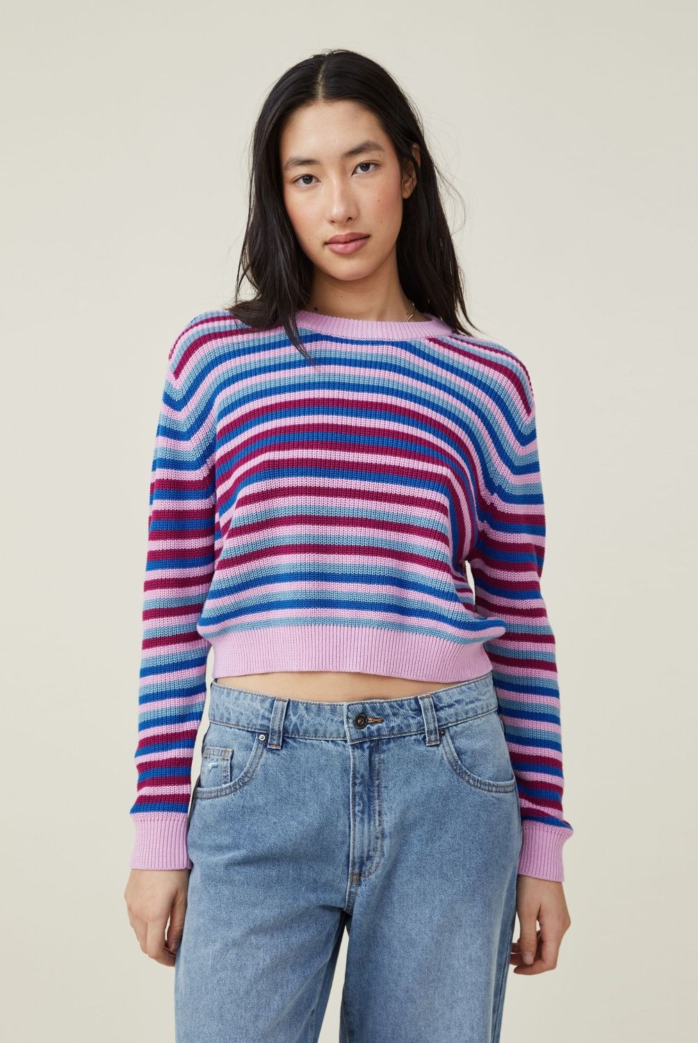 COTTON ON - Sweater Acanalado Mujer Cotton On