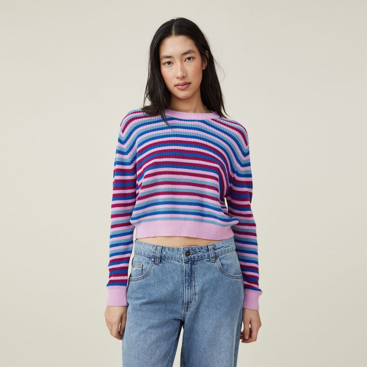 COTTON ON - Sweater Acanalado Mujer Cotton On