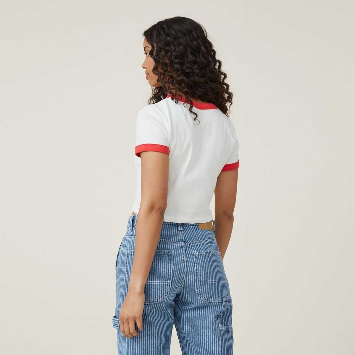 COTTON ON - Polera Algodón Manga Corta Mujer Cotton On