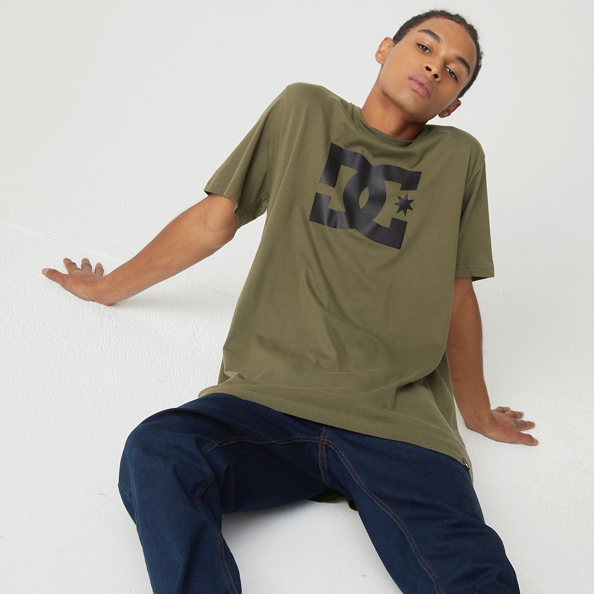 DC - Dc Polera Manga Corta Algodón Hombre