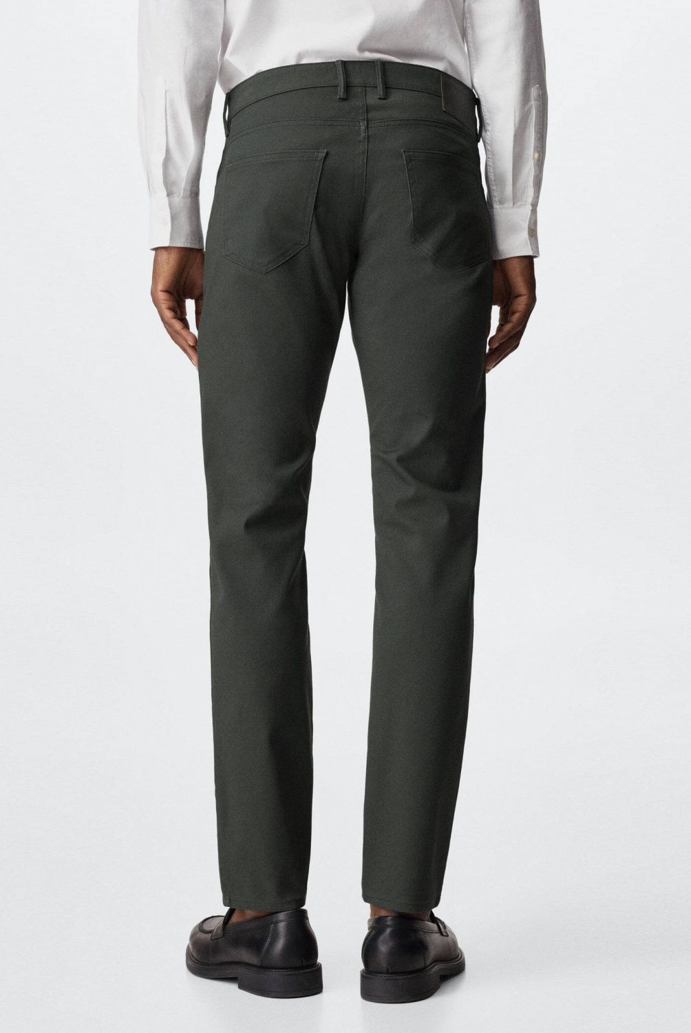 MANGO MAN - Pantalón Tejanero Slim Fit Sarga Hombre Mango Man