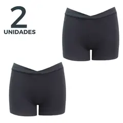 MONARCH - Pack de 2 Pata Short Algodón Escolar Niña