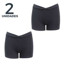 Pack de 2 Calzas Algodón Escolar Niña