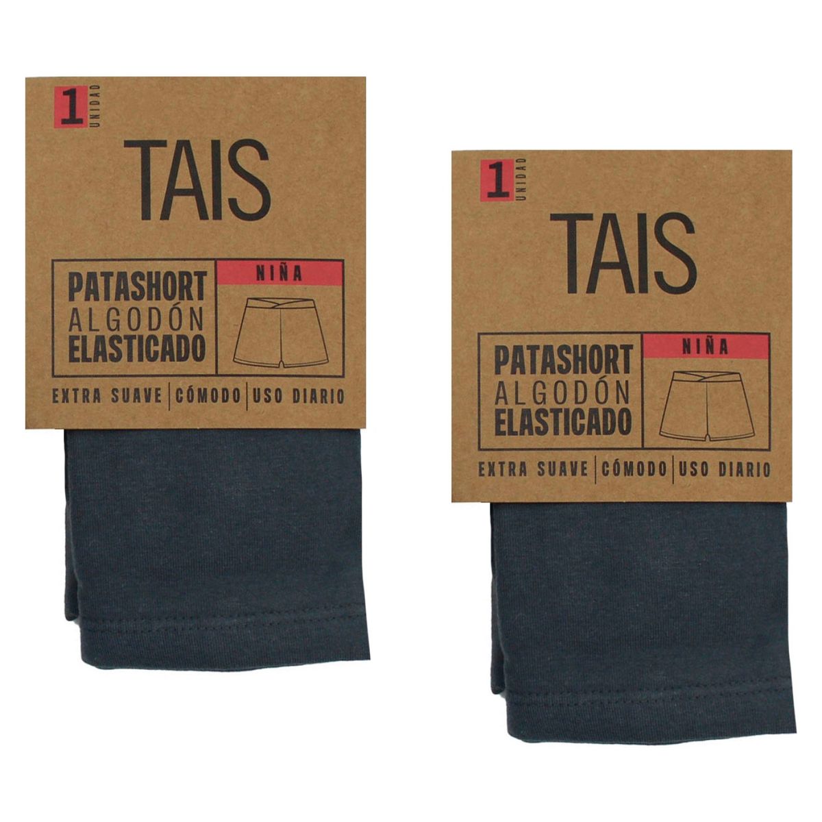 MONARCH - Pack de 2 Calzas Algodón Escolar Niña Monarch