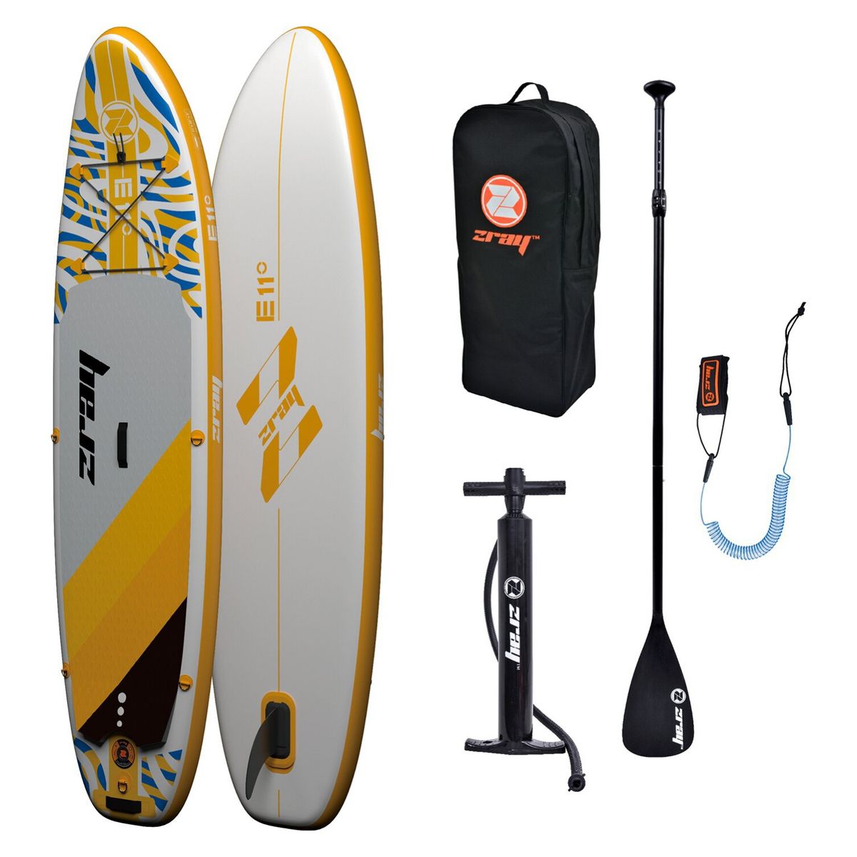 ZRAY SPORTS - Set Stand Up Paddle 13X81X335 cm Amarillo