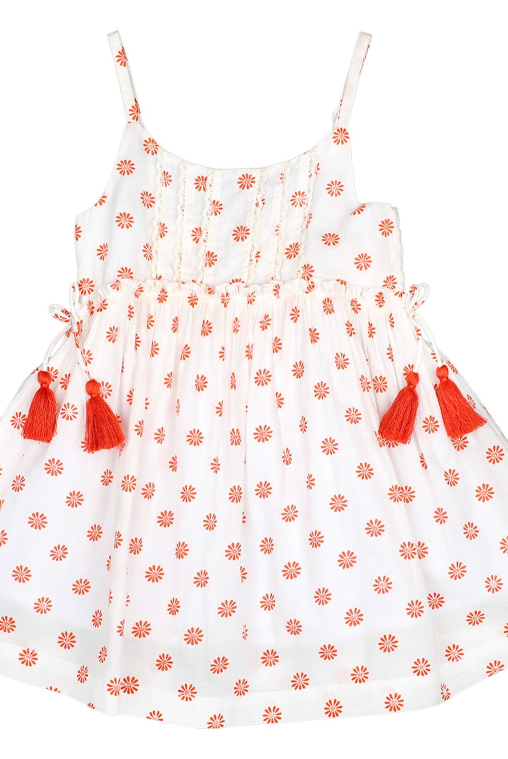 INFANTI - Infanti Vestido Solera Jungle Flores Algodón Niña