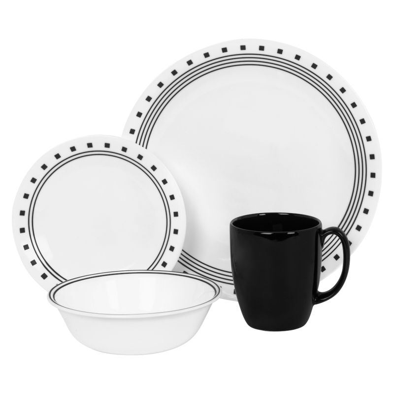 CORELLE - Juego de Vajilla City Block Corelle