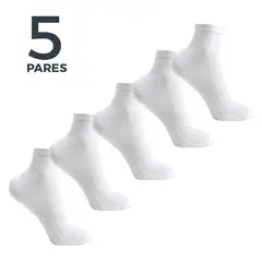 MONARCH - Pack de 5 Pares Calcetín Deportivo Algodón Niño Escolar
