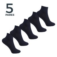 Pack de 5 Pares Calcetín Deportivo Algodón Niño Escolar